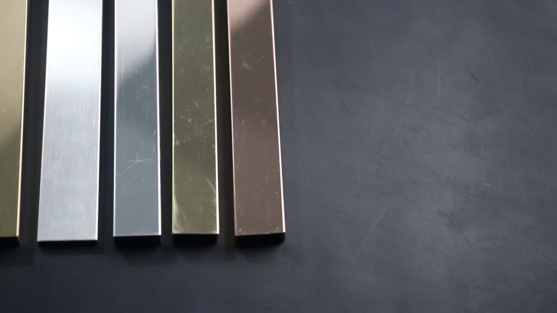 上海凯洋10*30*10mm u型条 不锈钢装饰条 颜色定制 厂销