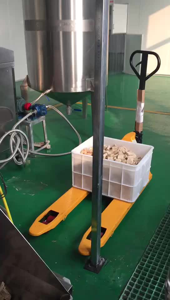 鸿泰食品机械厂生产沙琪玛半自动油炸机