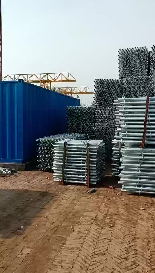 河北都亿盘扣式脚手架公司用质量和产量赢得客户信赖