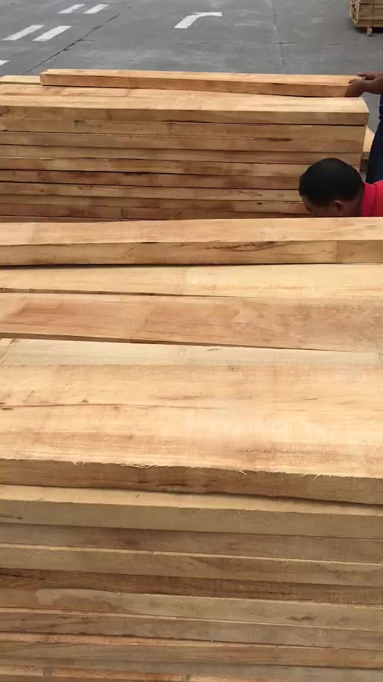 泰国橡胶木方料楼梯料楼梯立柱扶手面原材料方条木板烘干抛光料