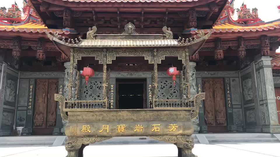 寺庙铸铁香炉福建厦门生铁香炉寺院铁香炉大型香炉