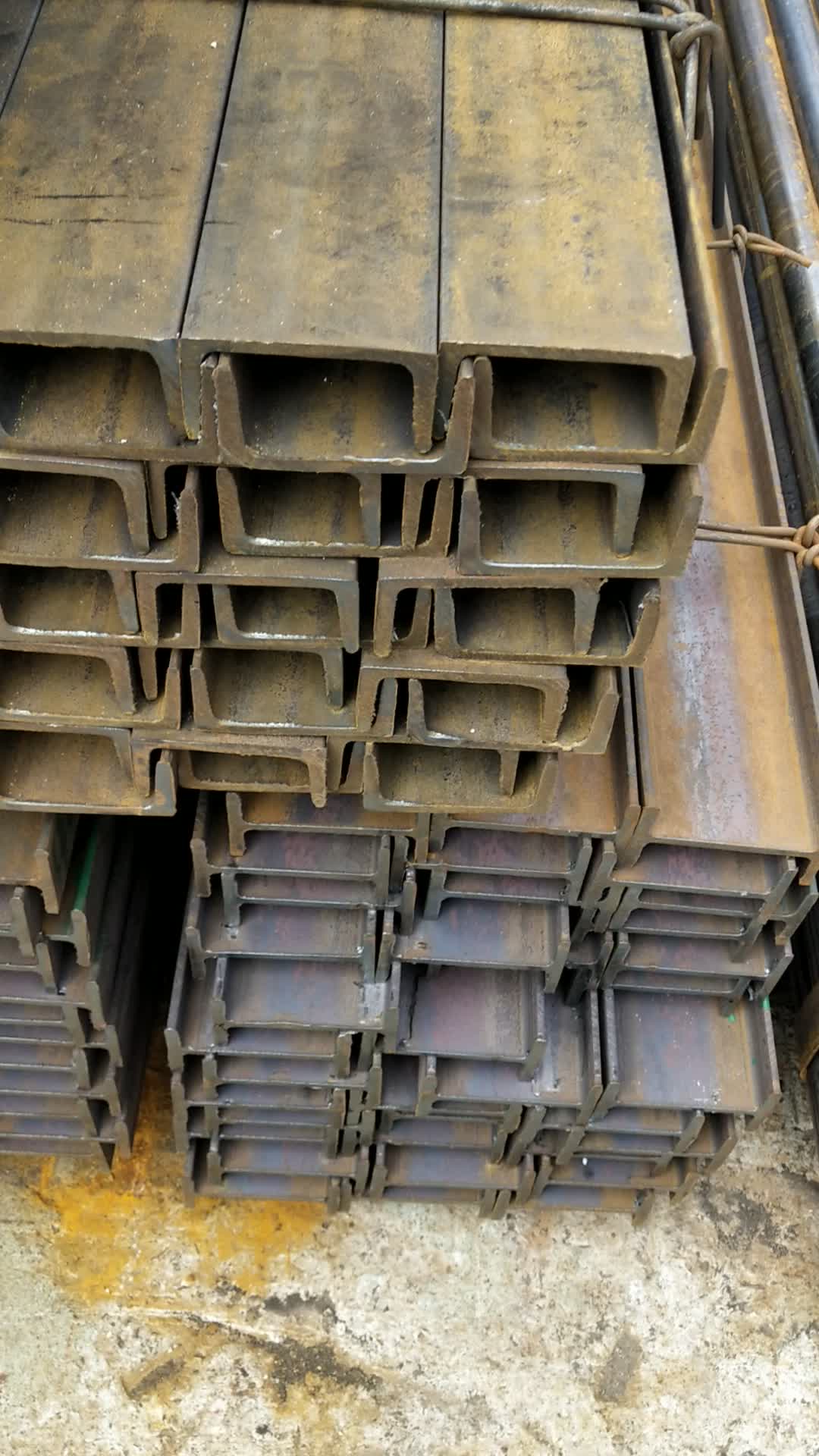 日标槽钢100规格详细视频介绍