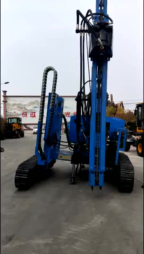360度履带打桩机