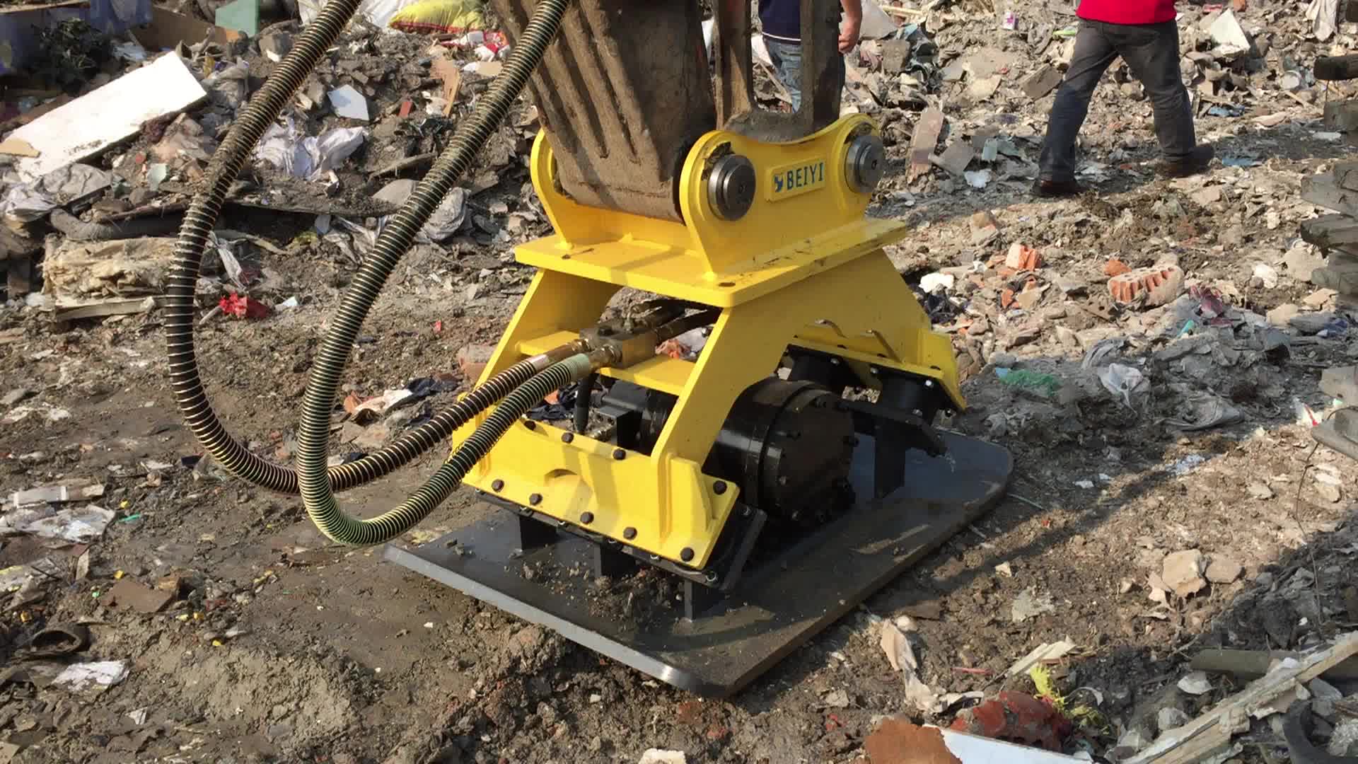 压实土地液压震动夯实器