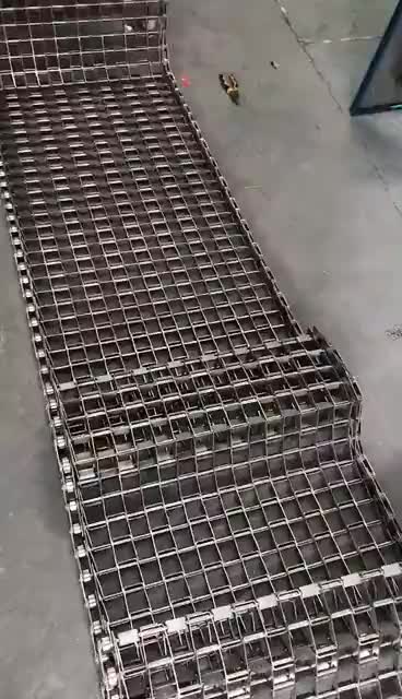 长城网带 不锈钢异形网带 食品油炸型网带 耐高温不锈钢304网带