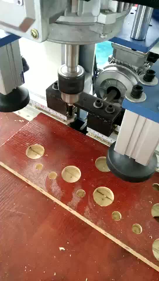 木工三合一立卧钻板式家俱三合一连接件打孔机